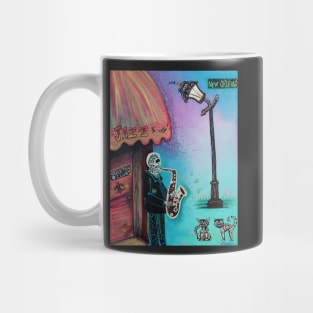 The New Orleans Skeleton Club Mug